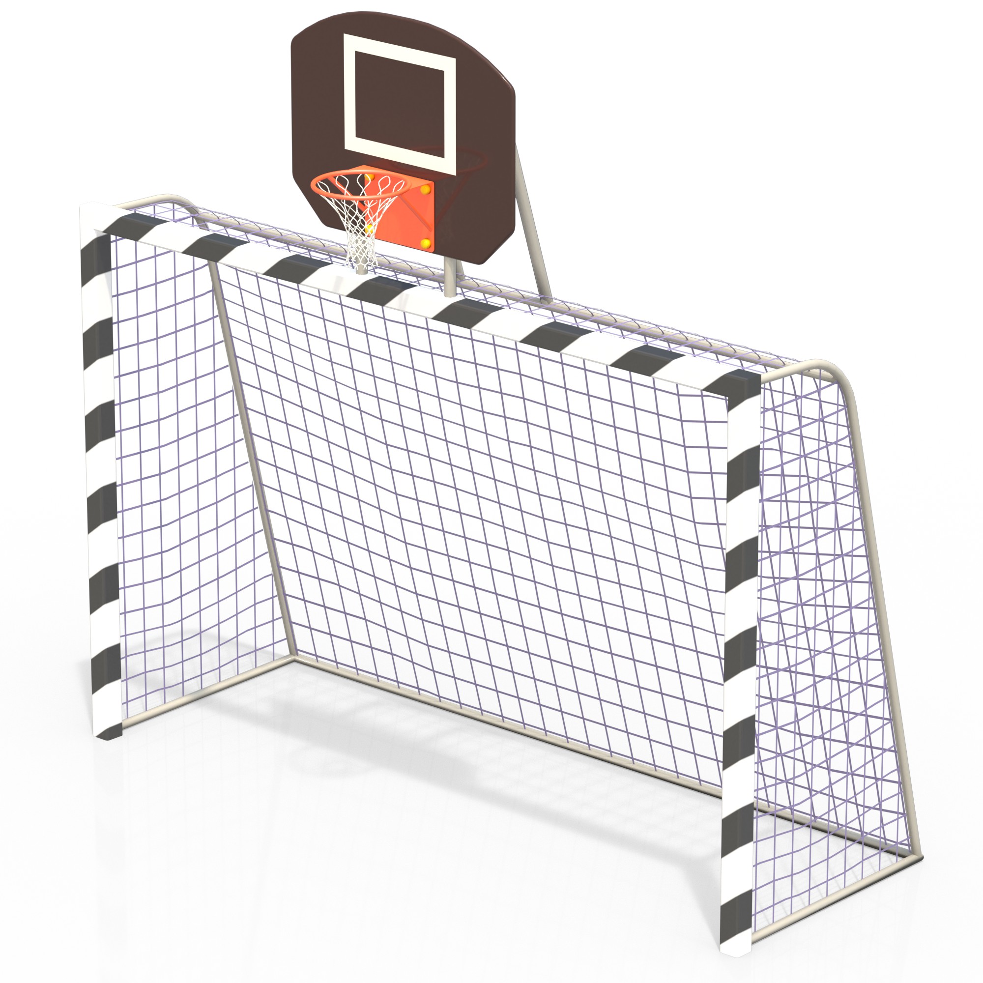 Ворота с баскетбольным щитом (арт.3512)