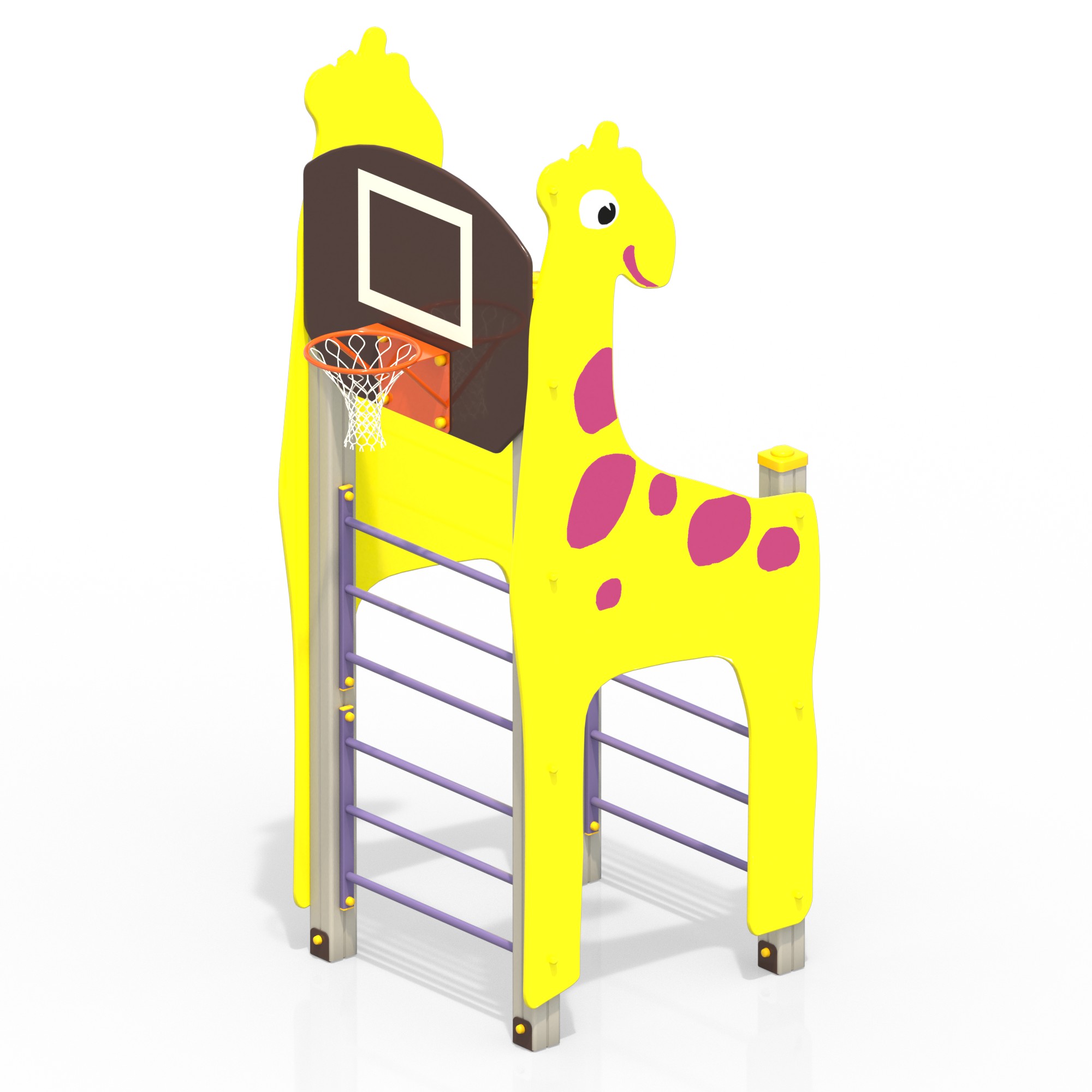 Жираф с баскетбольным щитом (арт.4704)