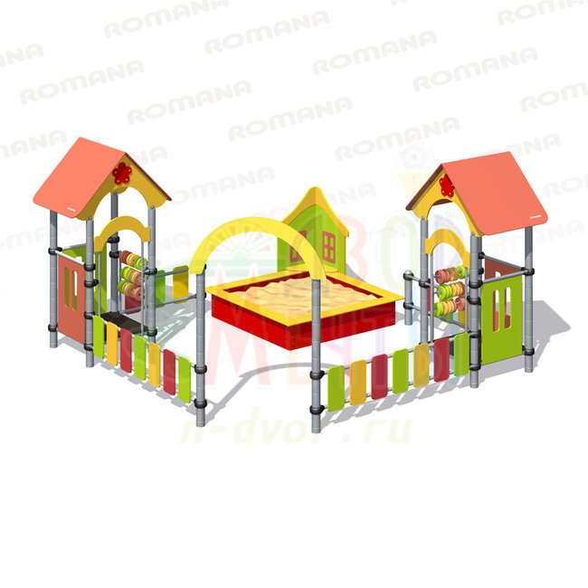Песочный дворик (арт.109.05.00)- широкий выбор детского оборудования | Компании «Наш двор»