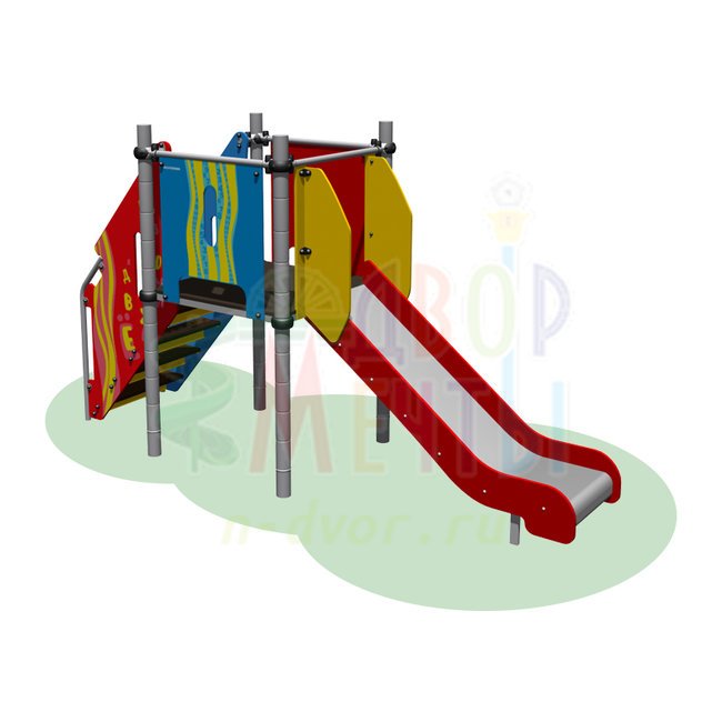 Горка 110.03.00 (0.95 м)- широкий выбор детского оборудования | Компании «Наш двор»