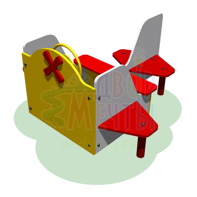 Самолетик (111.06.00)- широкий выбор детского оборудования | Компании «Наш двор»