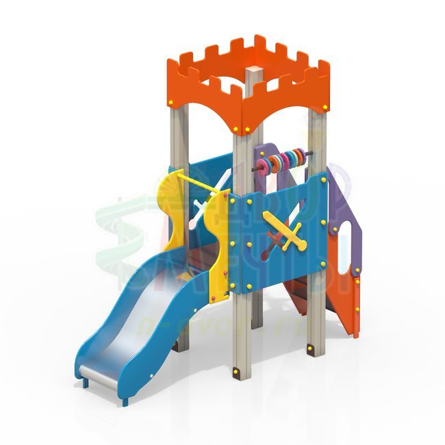 Комплекс детский (арт.2000-2)- широкий выбор детского оборудования | Компании «Наш двор»