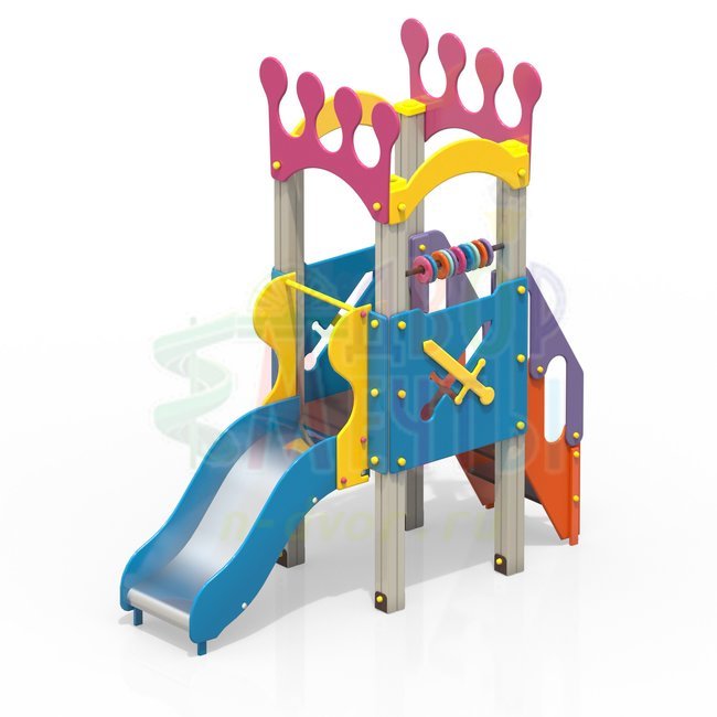 Комплекс детский (арт.2000-3)- широкий выбор детского оборудования | Компании «Наш двор»