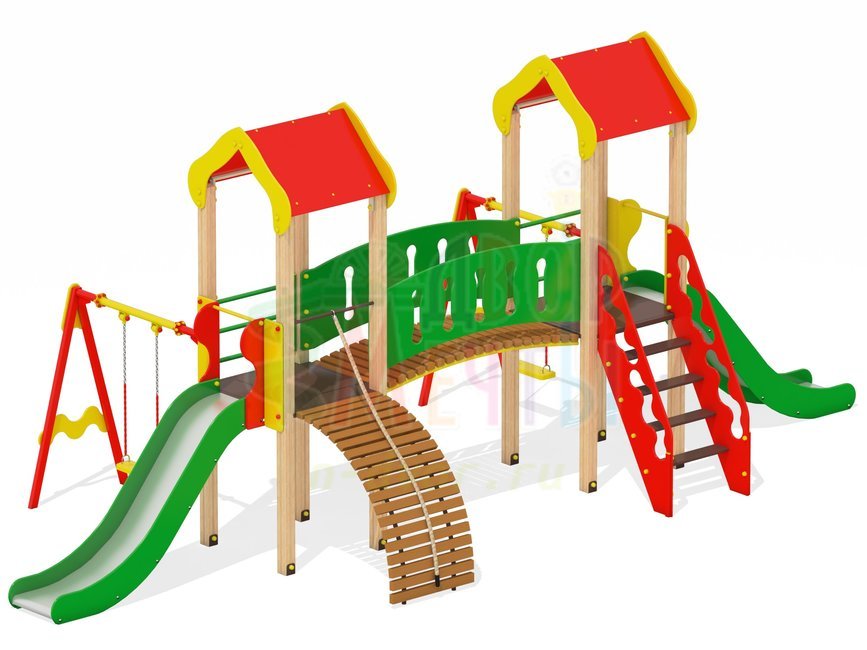 Детский городок (арт.2331-1)- широкий выбор детского оборудования | Компании «Наш двор»