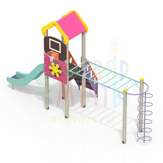 Детский городок (арт.2340)- широкий выбор детского оборудования | Компании «Наш двор»