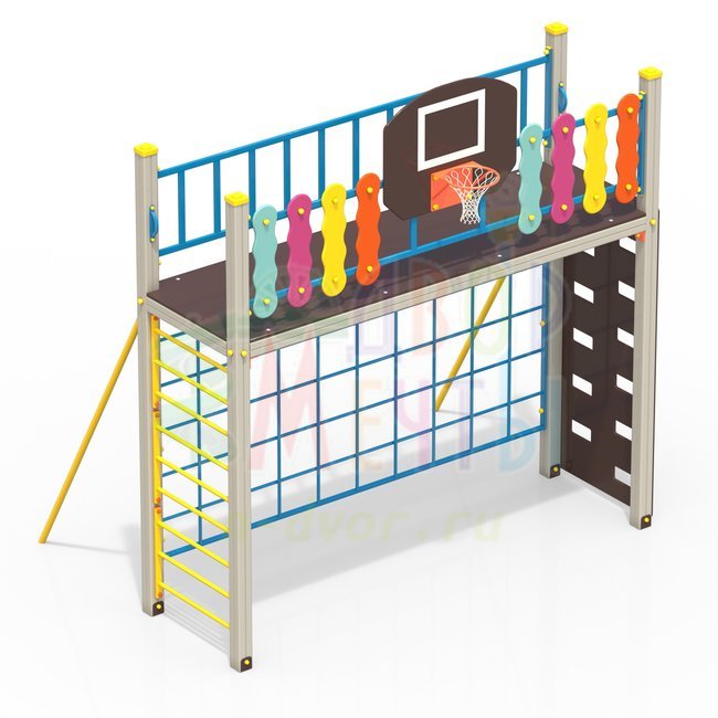 Спортивный комплекс Тип1 (арт.3101)- широкий выбор детского оборудования | Компании «Наш двор»