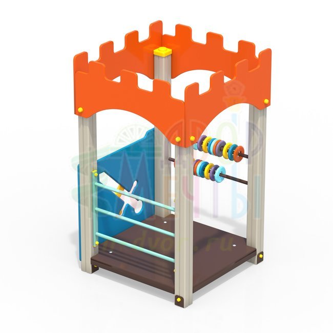 Домик Тип4 (арт.4104-2)- широкий выбор детского оборудования | Компании «Наш двор»