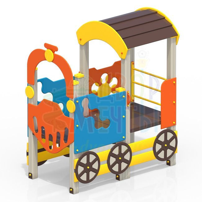 Паровозик Тип2 (арт.4402)- широкий выбор детского оборудования | Компании «Наш двор»