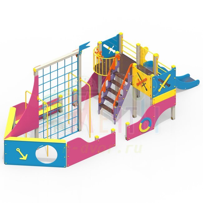 Яхта (арт.4603)- широкий выбор детского оборудования | Компании «Наш двор»