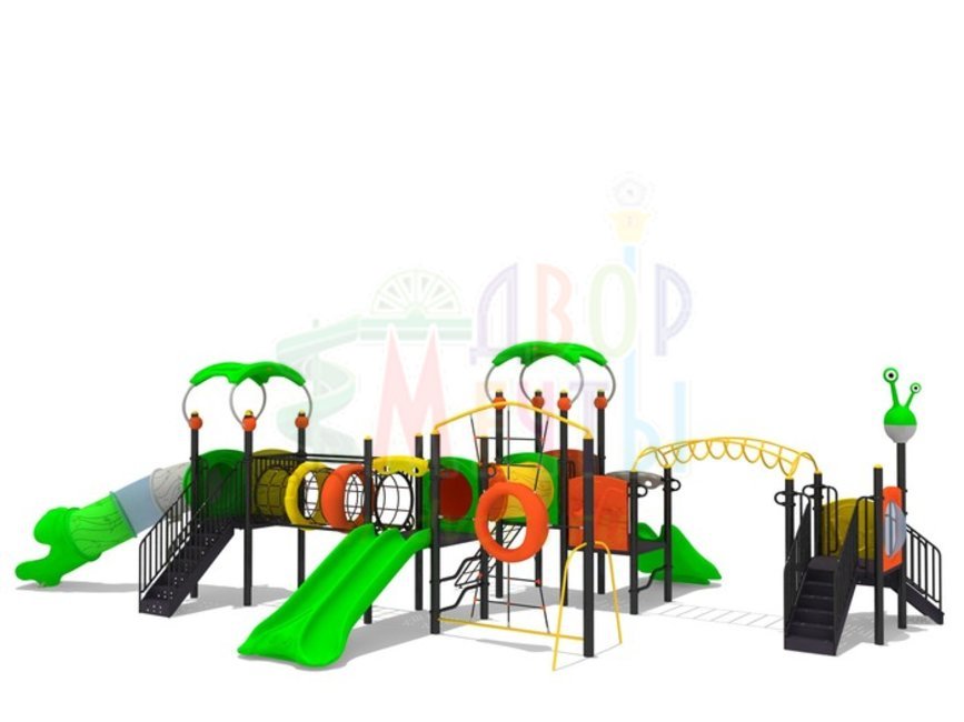Игровой комплекс МИК-013- широкий выбор детского оборудования | Компании «Наш двор»