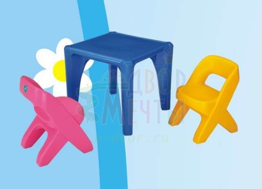 Столик со стульчиками L-525- широкий выбор детского оборудования | Компании «Наш двор»
