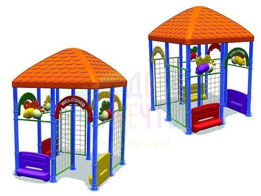 Игровая площадка  Детские беседки ДБ-010- широкий выбор детского оборудования | Компании «Наш двор»