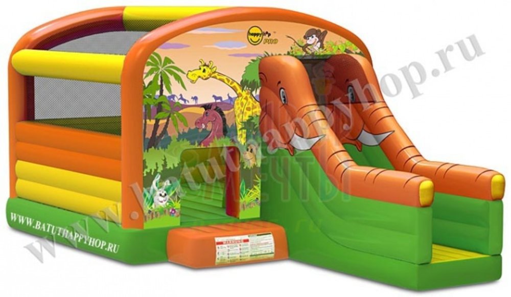 Батут Happy Hop PRO арт. 1004N- широкий выбор детского оборудования | Компании «Наш двор»