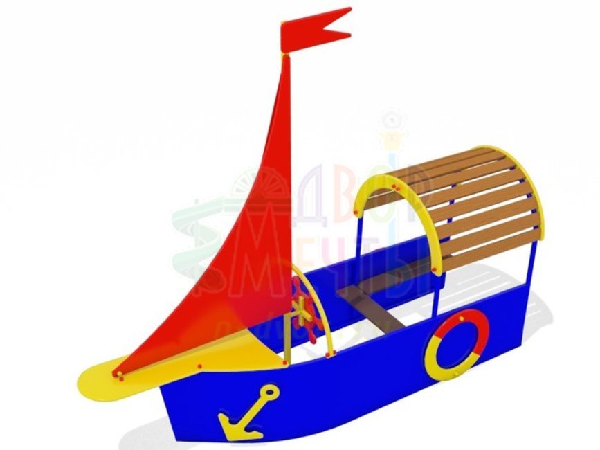 Лодка (арт.4501)- широкий выбор детского оборудования | Компании «Наш двор»