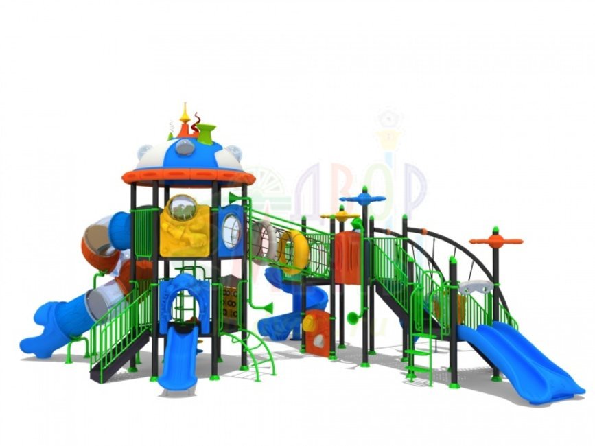 Игровой комплекс КИК-023- широкий выбор детского оборудования | Компании «Наш двор»