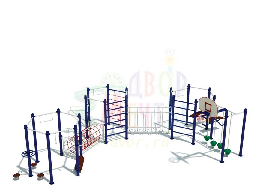 Гимнаст. комплексы ГК-001- широкий выбор детского оборудования | Компании «Наш двор»