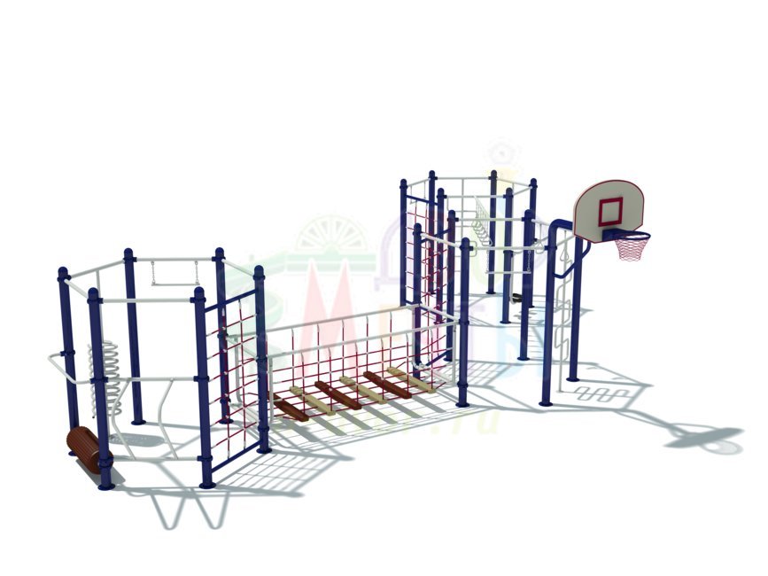 Гимнаст. комплексы ГК-002- широкий выбор детского оборудования | Компании «Наш двор»