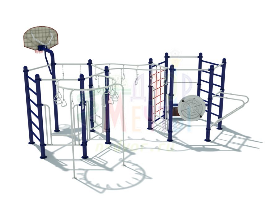 Гимнаст. комплексы ГК-005- широкий выбор детского оборудования | Компании «Наш двор»