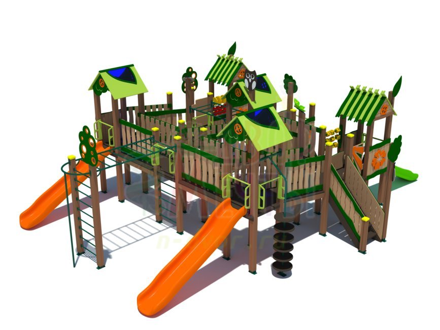Игровой комплекс ДГС-010- широкий выбор детского оборудования | Компании «Наш двор»