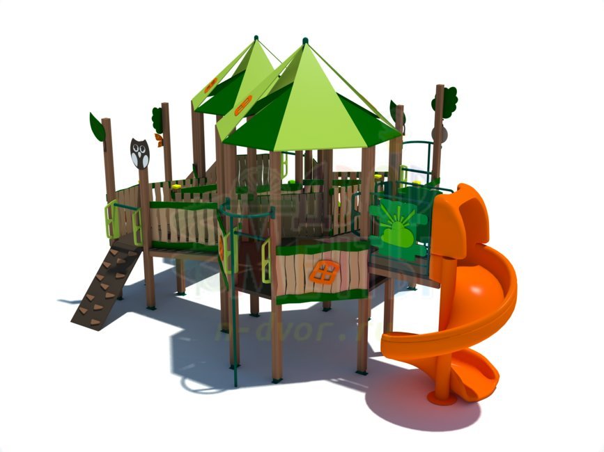Игровой комплекс ДГС-011- широкий выбор детского оборудования | Компании «Наш двор»