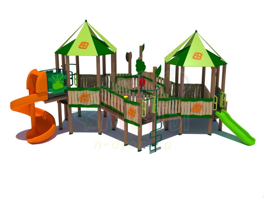 Игровой комплекс ДГС-011- широкий выбор детского оборудования | Компании «Наш двор»