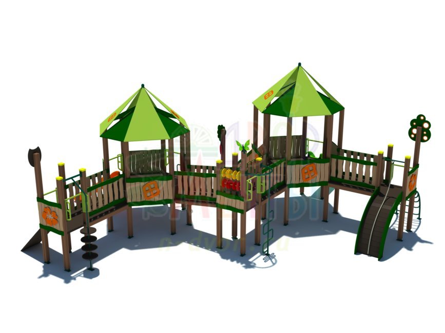 Игровой комплекс ДГС-012- широкий выбор детского оборудования | Компании «Наш двор»
