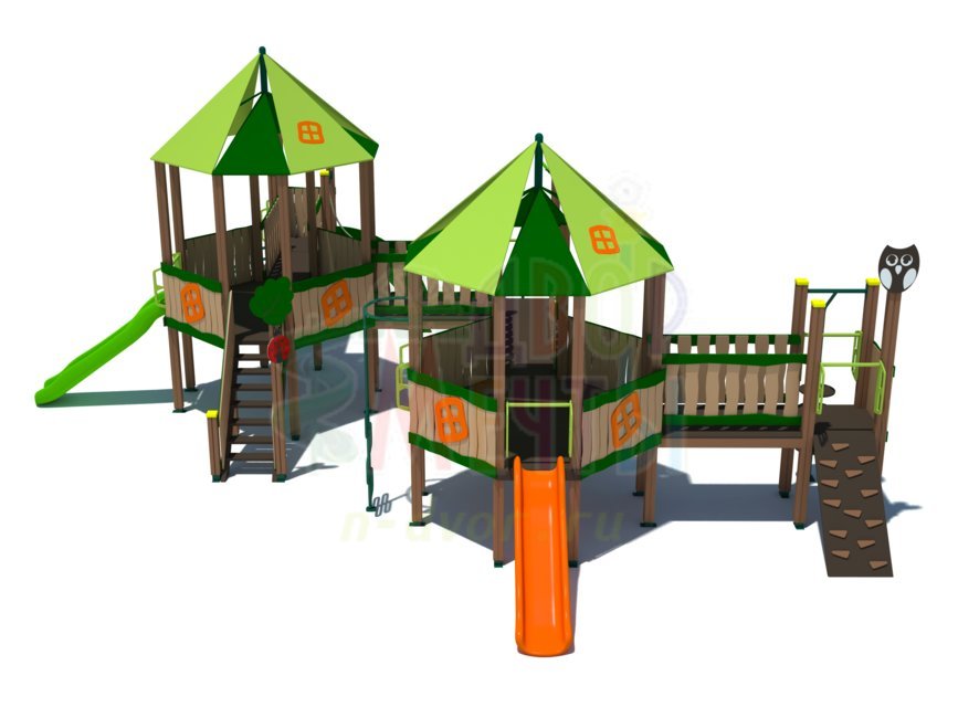Игровой комплекс ДГС-012- широкий выбор детского оборудования | Компании «Наш двор»