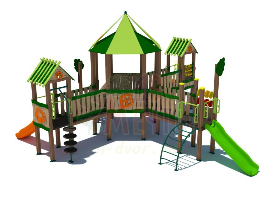 Игровой комплекс ДГС-013- широкий выбор детского оборудования | Компании «Наш двор»