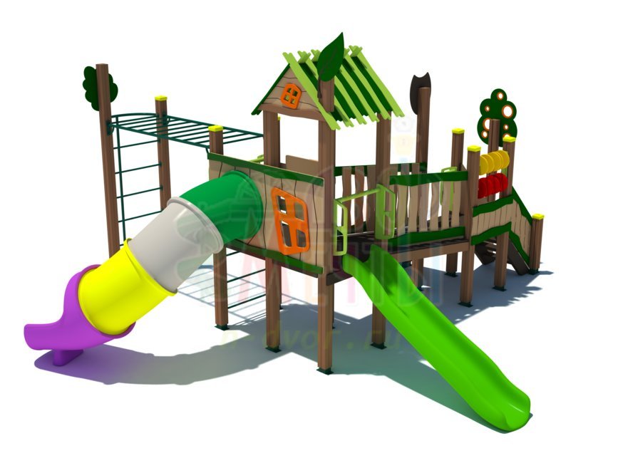 Игровой комплекс ДГС-016- широкий выбор детского оборудования | Компании «Наш двор»