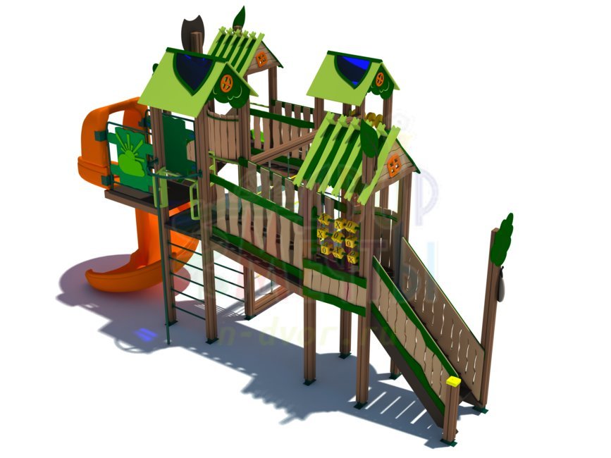 Игровой комплекс ДГС-017- широкий выбор детского оборудования | Компании «Наш двор»