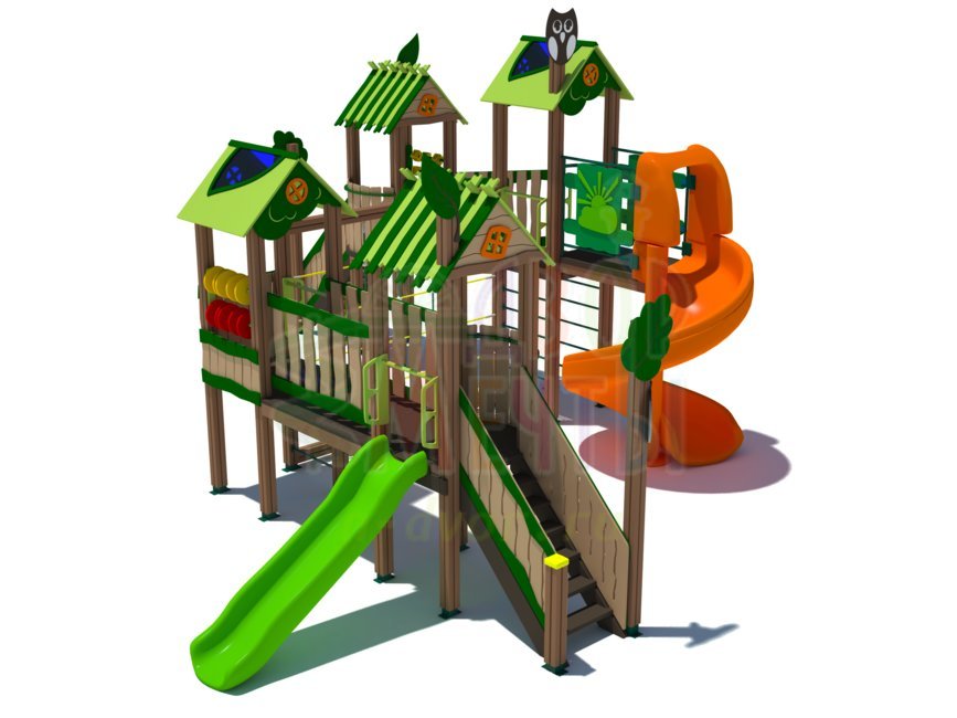 Игровой комплекс ДГС-017- широкий выбор детского оборудования | Компании «Наш двор»