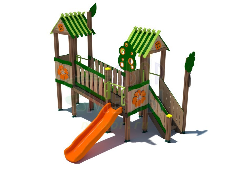 Игровой комплекс ДГС-06- широкий выбор детского оборудования | Компании «Наш двор»