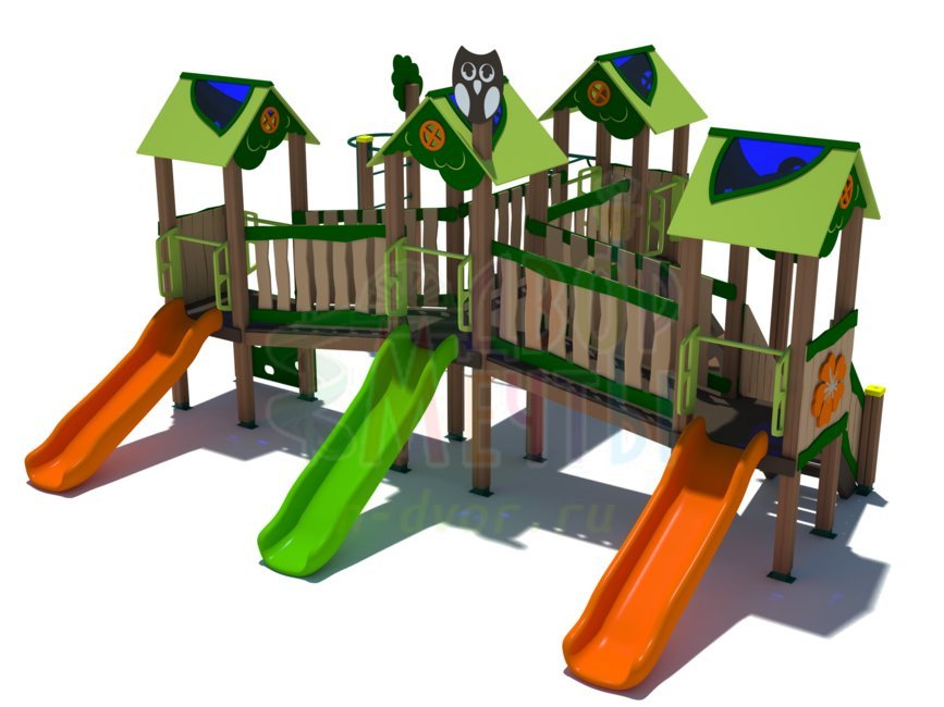 Игровой комплекс ДГС-08- широкий выбор детского оборудования | Компании «Наш двор»