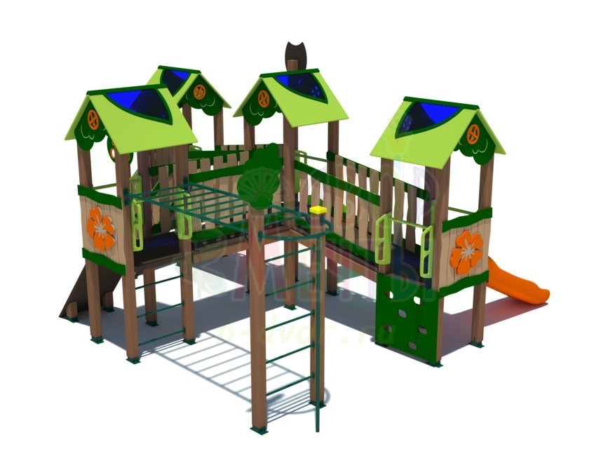 Игровой комплекс ДГС-08- широкий выбор детского оборудования | Компании «Наш двор»