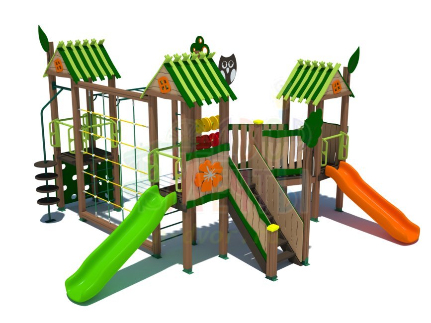 Игровой комплекс ДГС-09- широкий выбор детского оборудования | Компании «Наш двор»