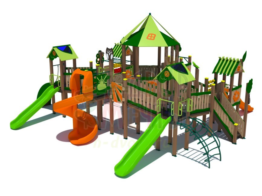 Игровой комплекс ДГС-010-2- широкий выбор детского оборудования | Компании «Наш двор»
