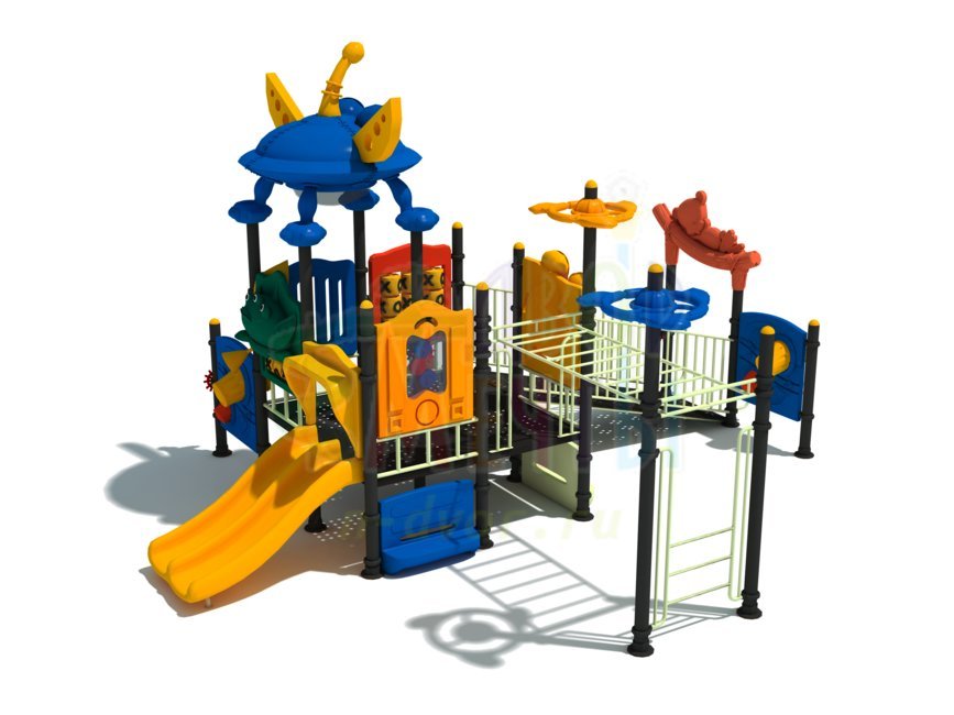 Игровой комплекс ДИК-006 - широкий выбор детского оборудования | Компании «Наш двор»