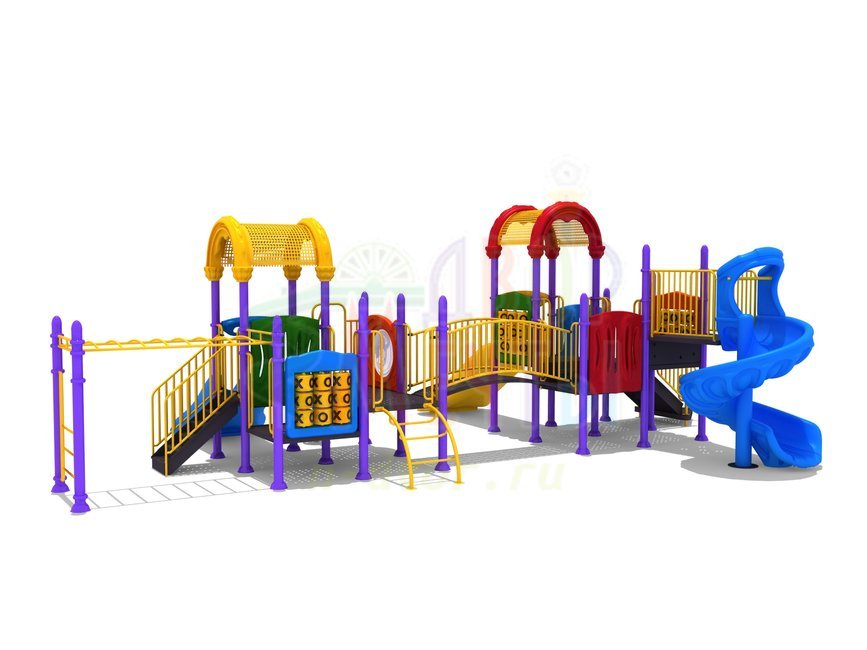  Игровой комплекс ИК-025- широкий выбор детского оборудования | Компании «Наш двор»