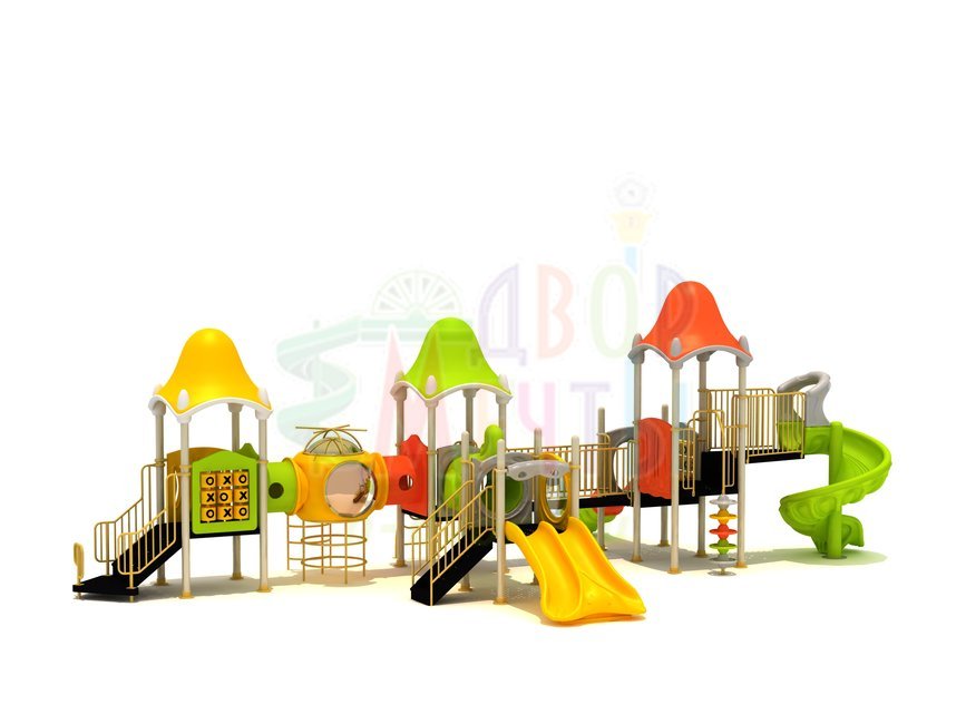 Игровой комплекс ИК-035- широкий выбор детского оборудования | Компании «Наш двор»
