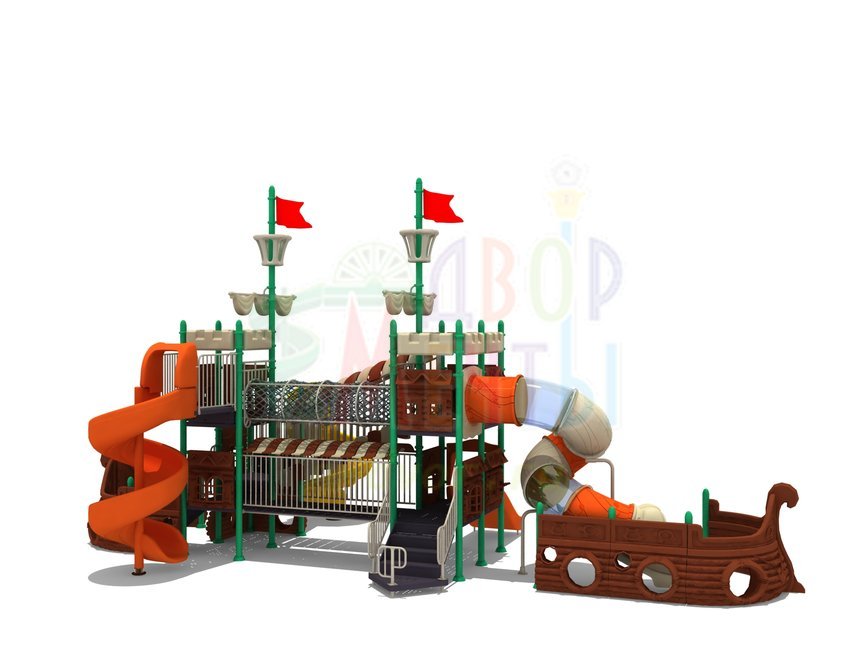 Игровой комплекс ИКК-011- широкий выбор детского оборудования | Компании «Наш двор»