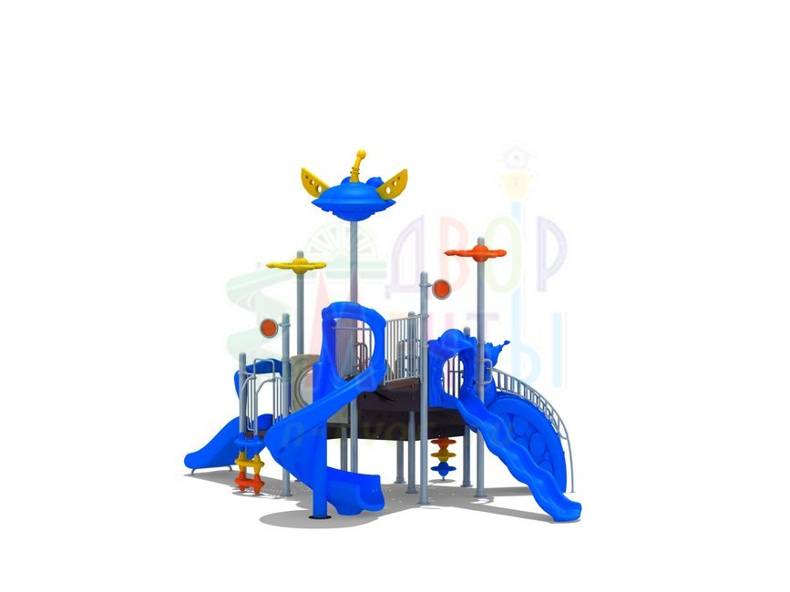 Игровой комплекс КИК-005- широкий выбор детского оборудования | Компании «Наш двор»