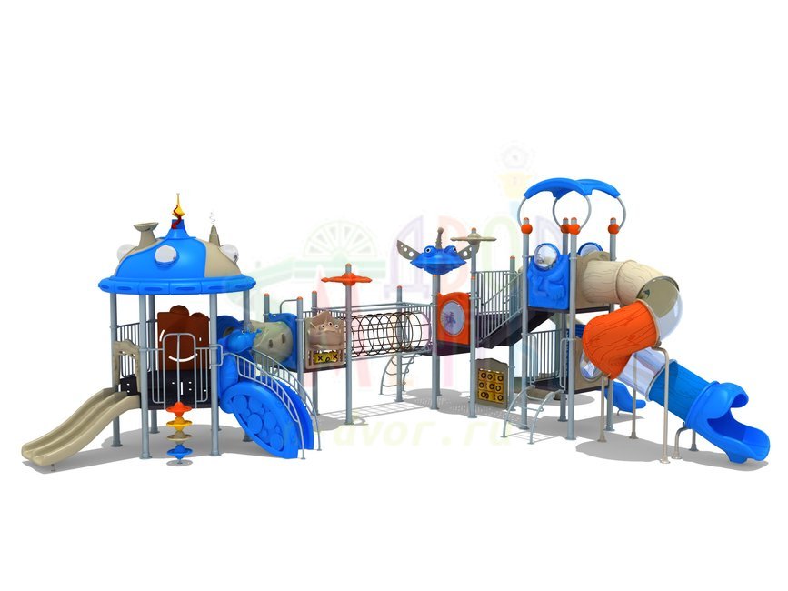 Игровой комплекс КИК-012- широкий выбор детского оборудования | Компании «Наш двор»
