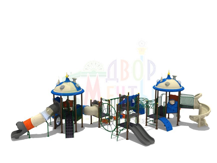 Игровой комплекс КИК-017- широкий выбор детского оборудования | Компании «Наш двор»