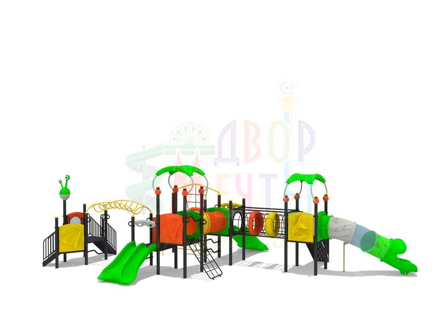 Игровой комплекс МИК-013- широкий выбор детского оборудования | Компании «Наш двор»
