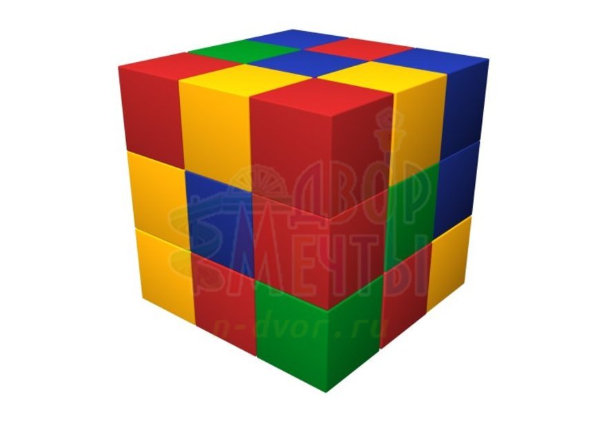 Кубик-рубик (ДМФ-МК-27.90.13)- широкий выбор детского оборудования | Компании «Наш двор»